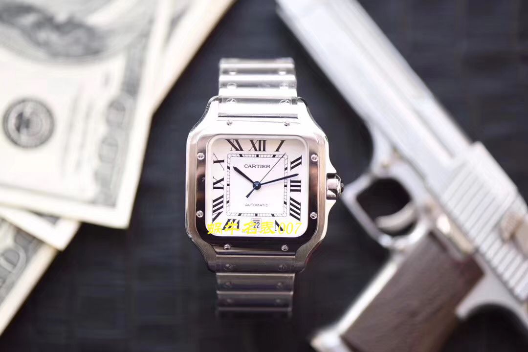   V6厂CARTIER  卡地亚山度士系列WSSA0013（大号）腕表 / K223