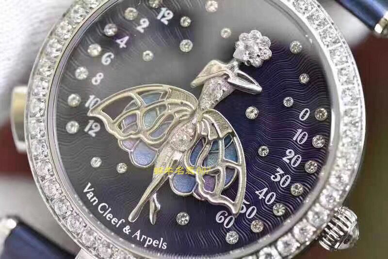   5G厂Van Cleef & Arpels女表舞动天使  梵克雅宝诗意复杂功能系列VCARO4F200腕表 / VCA06