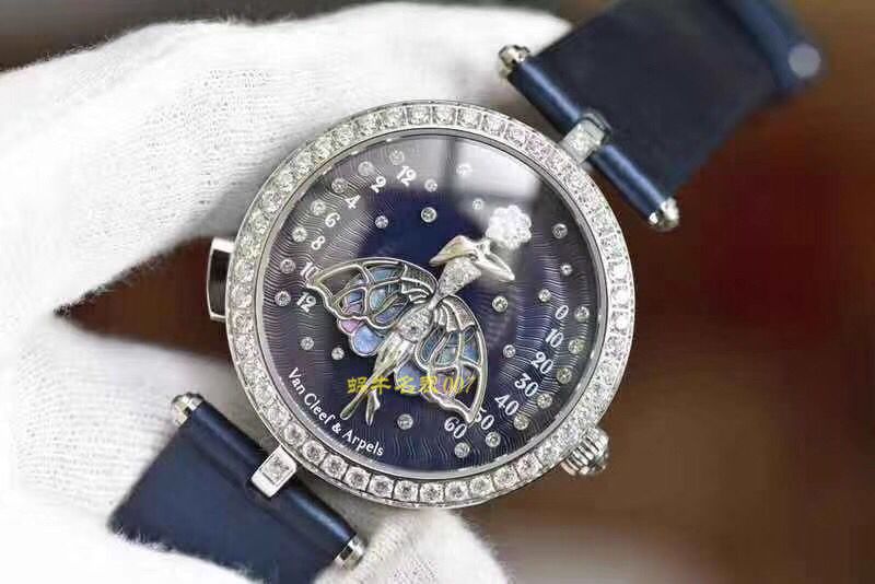   5G厂Van Cleef & Arpels女表舞动天使  梵克雅宝诗意复杂功能系列VCARO4F200腕表 / VCA06