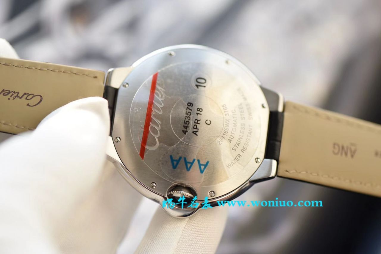   独家视频评测V6厂蓝气球男装6K版本ETA2892  卡地亚蓝气球系列蓝气球W69012Z4腕表 / K227