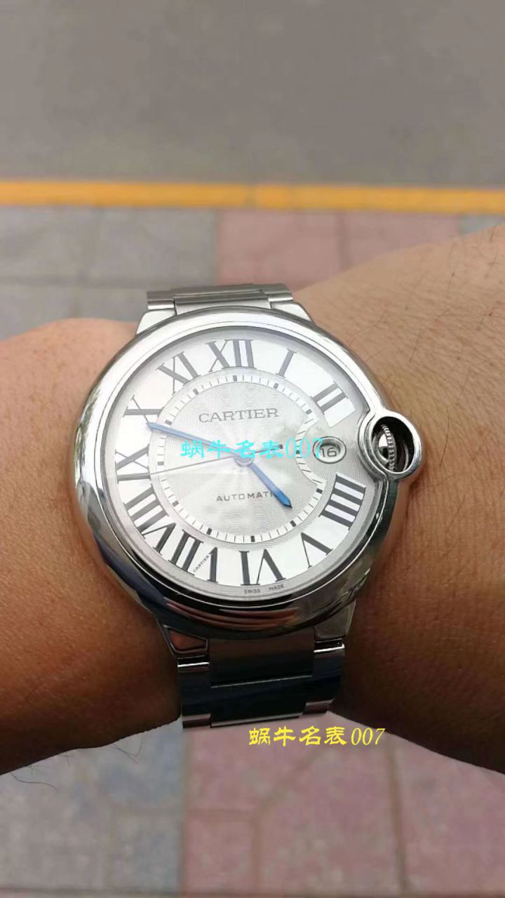   独家视频评测V6厂蓝气球男装6K版本ETA2892  卡地亚蓝气球系列蓝气球W69012Z4腕表 / K227