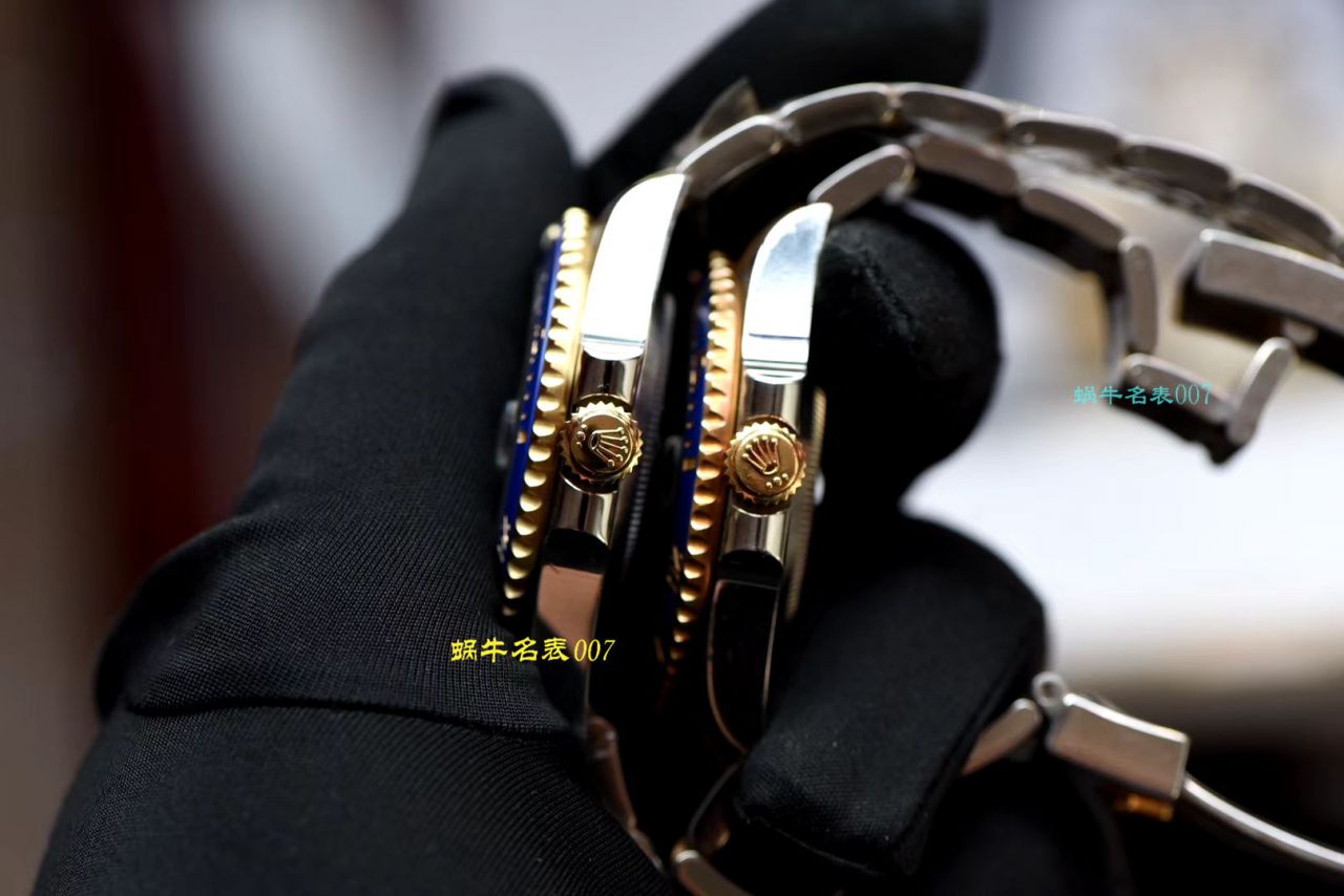   AR厂Rolex表  劳力士潜航者型系列116613LB-97203 蓝盘腕表(904钢间金蓝水鬼) / R369