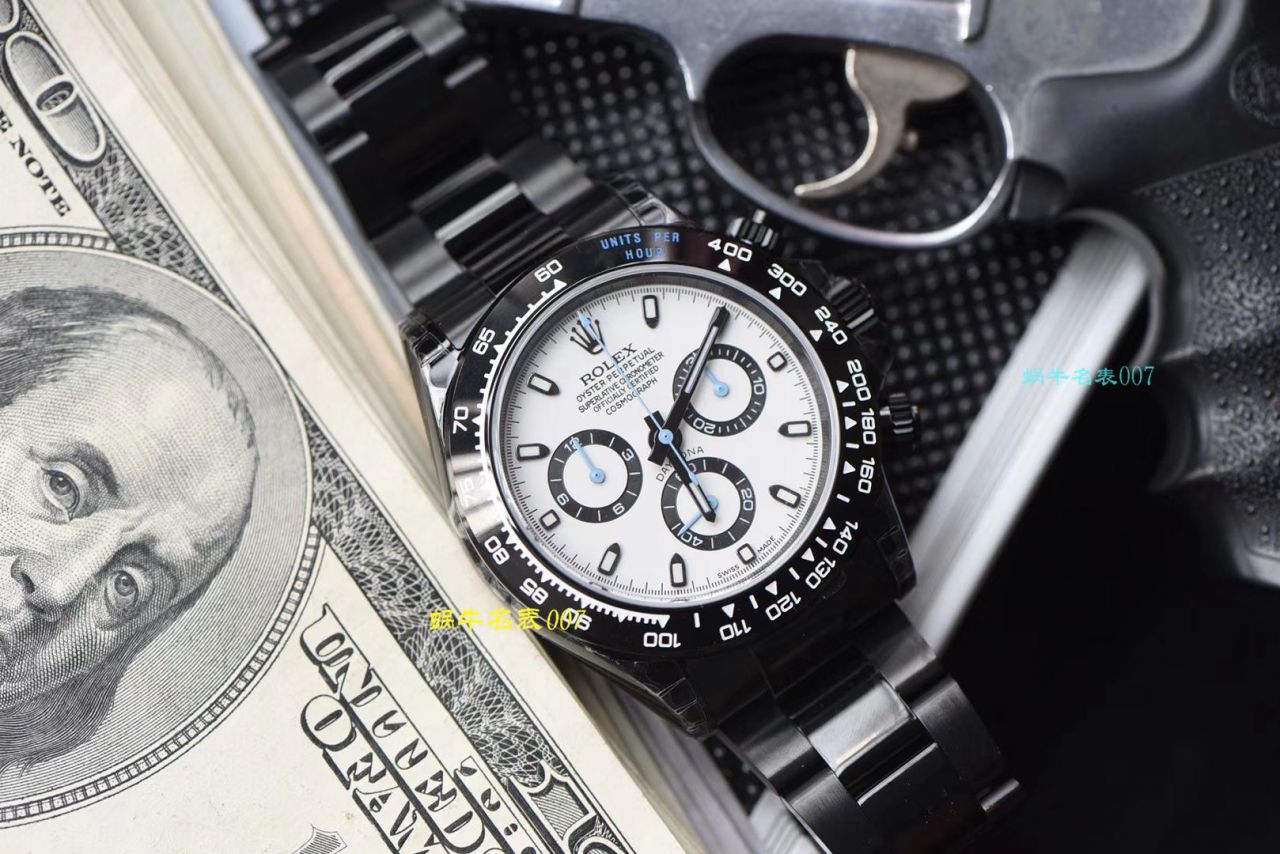   台湾厂劳力士宇宙计型迪通拿系列116500LN超高颜值酷黑熊猫迪特别版 / R370