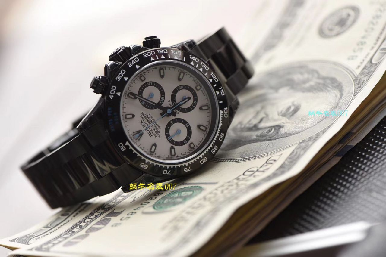   台湾厂劳力士宇宙计型迪通拿系列116500LN超高颜值酷黑熊猫迪特别版 / R370