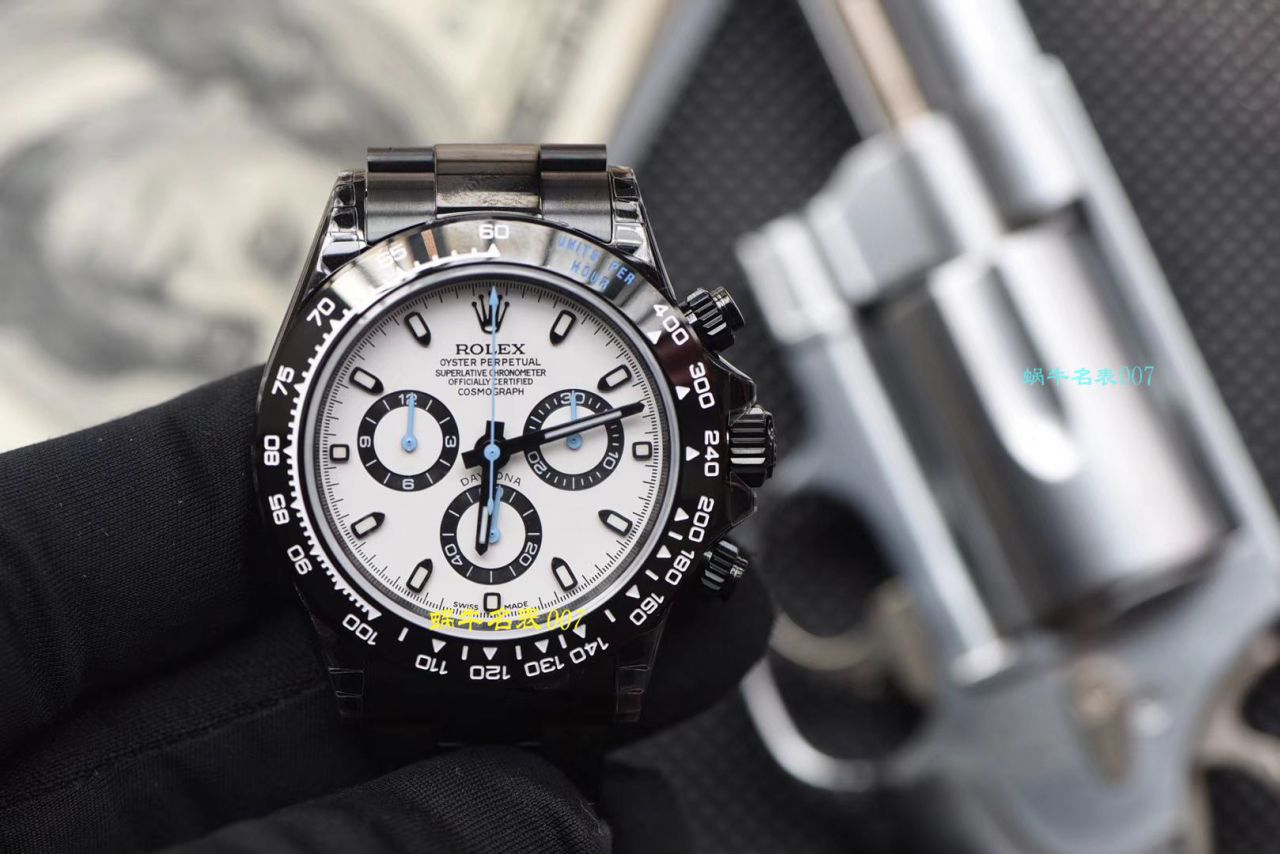   台湾厂劳力士宇宙计型迪通拿系列116500LN超高颜值酷黑熊猫迪特别版 / R370