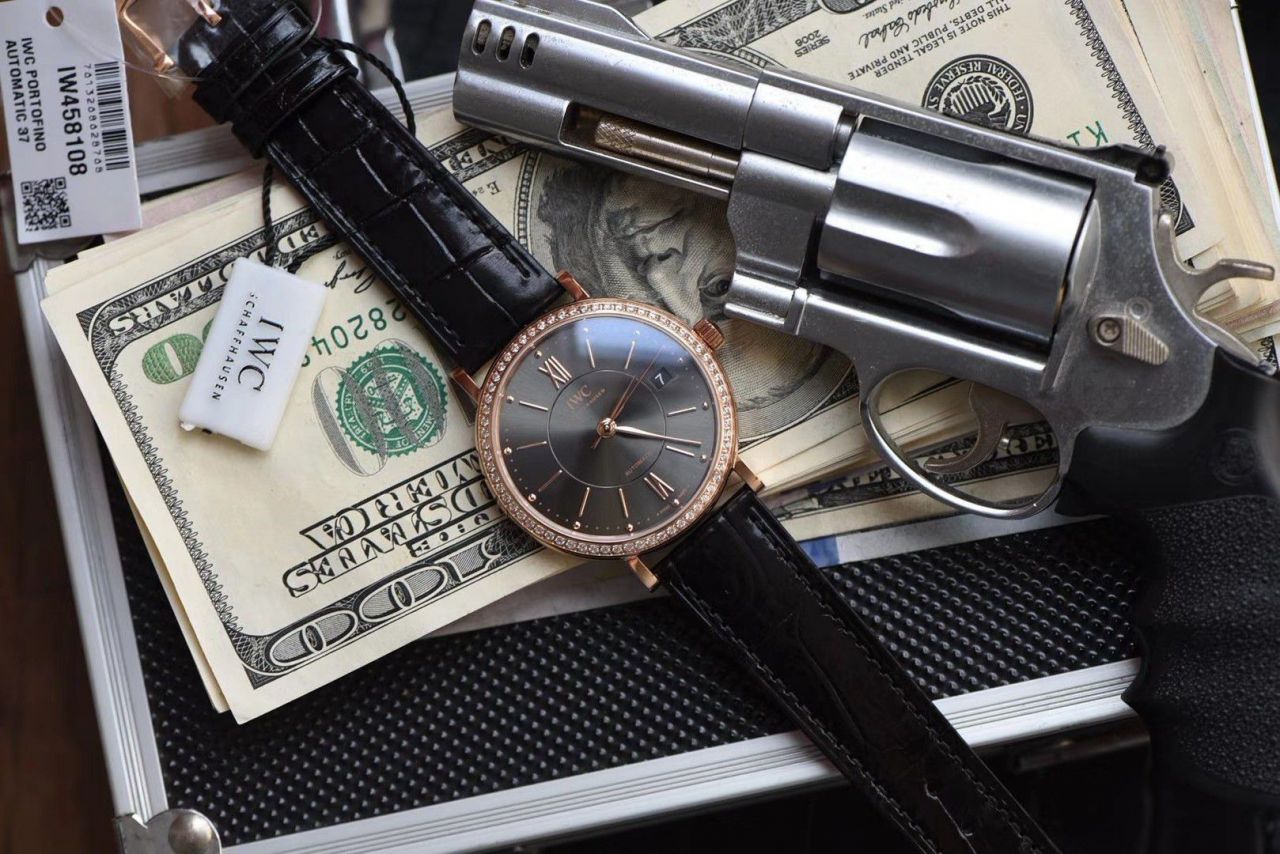 视频评测M+厂IWC万国表柏涛菲诺IW458108女士腕表 / M382