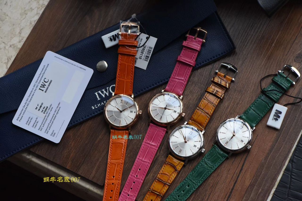 视频评测M+厂IWC万国表柏涛菲诺IW458108女士腕表 / M382