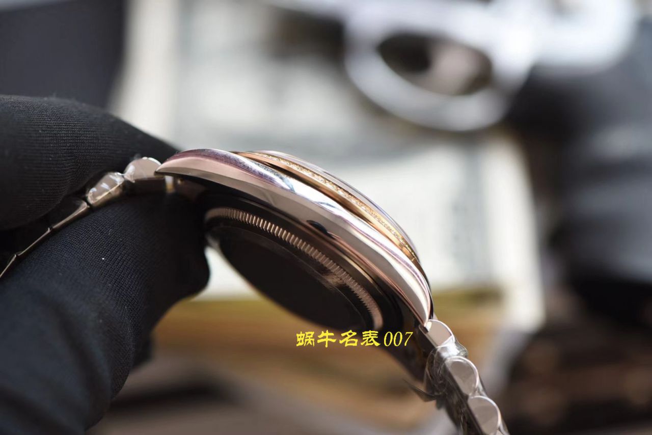   台湾厂劳力士女表  劳力士女装日志型系列116243-63603白面表盘腕表 / R371