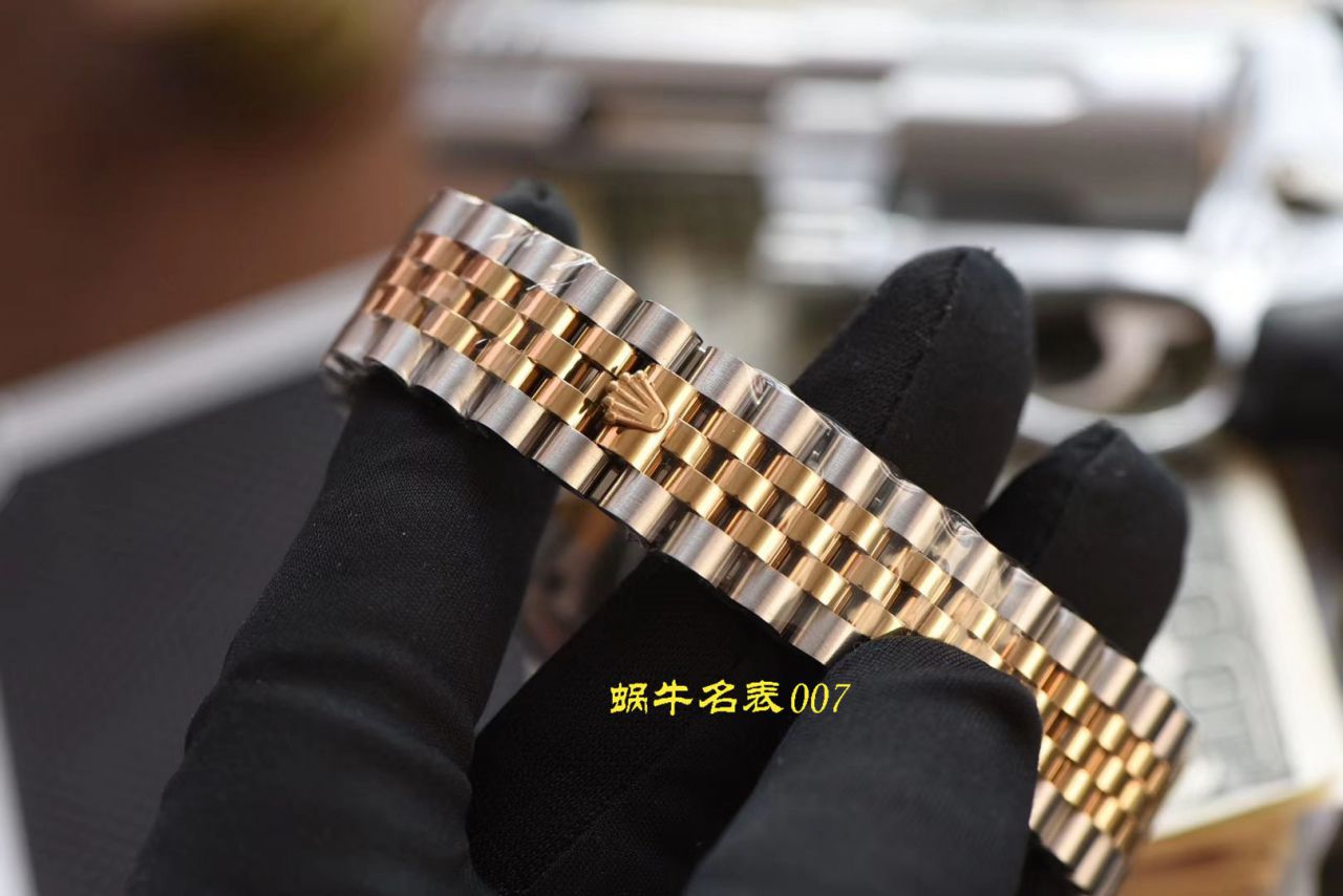   台湾厂劳力士女表  劳力士女装日志型系列116243-63603白面表盘腕表 / R371