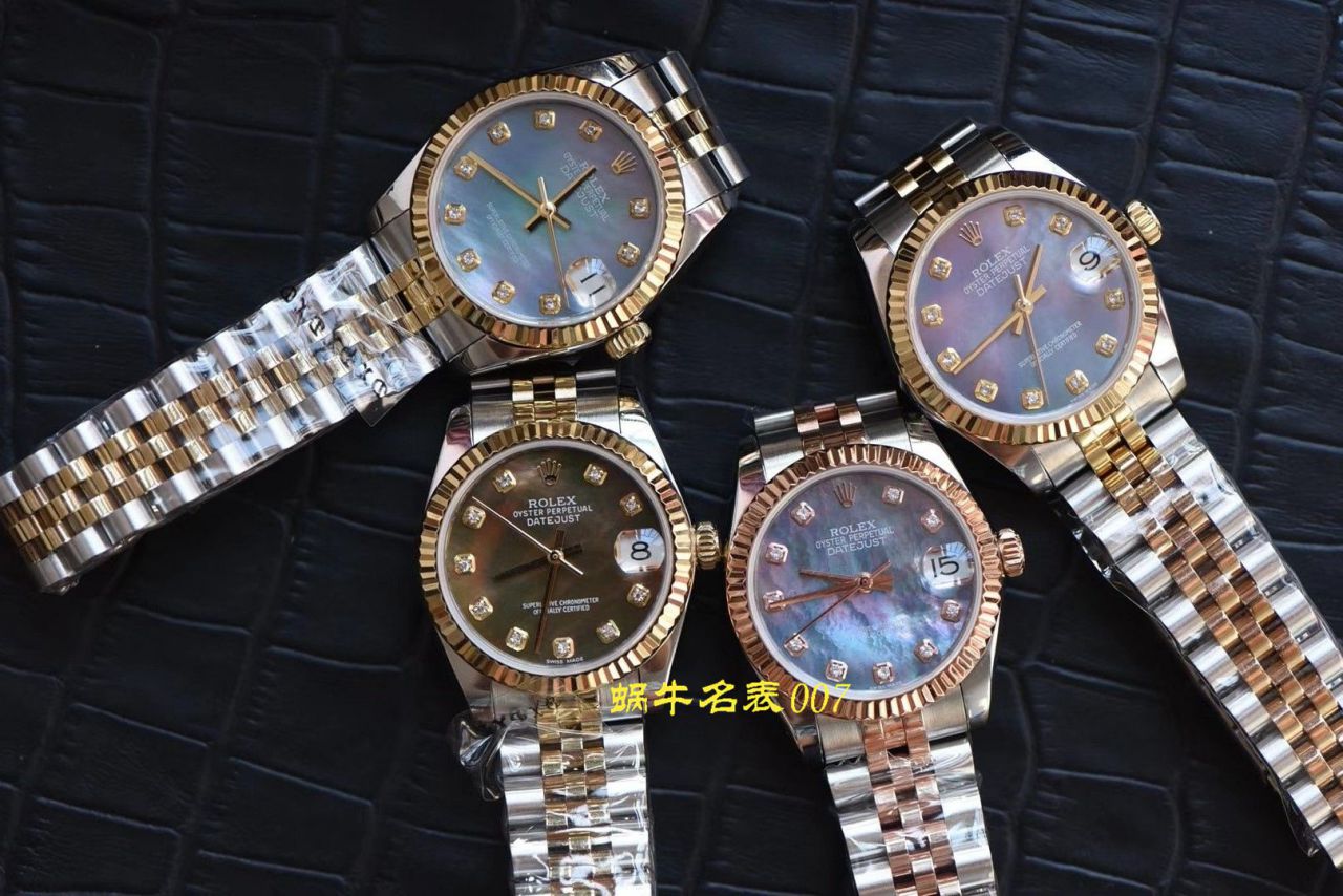   台湾厂劳力士女士手表  Rolex劳力士DateJust日志型系列31/36mm男女装均有 / R372