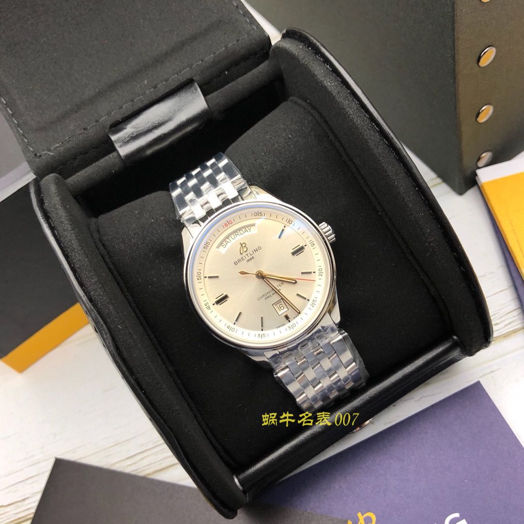   渠道原单  百年灵璞雅系列A45340211G1A1,A45340211G1P1腕表 / BL109