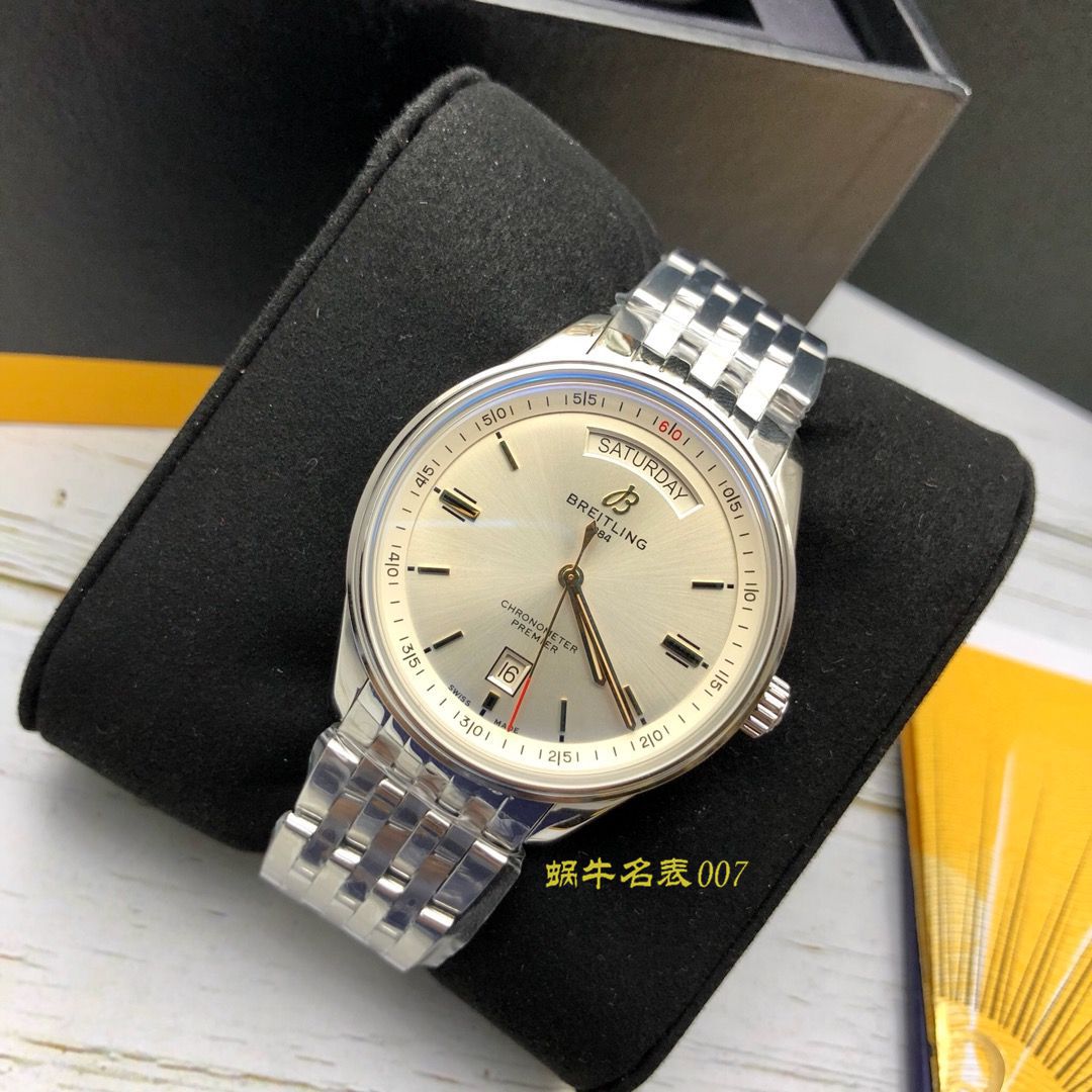   渠道原单  百年灵璞雅系列A45340211G1A1,A45340211G1P1腕表 / BL109