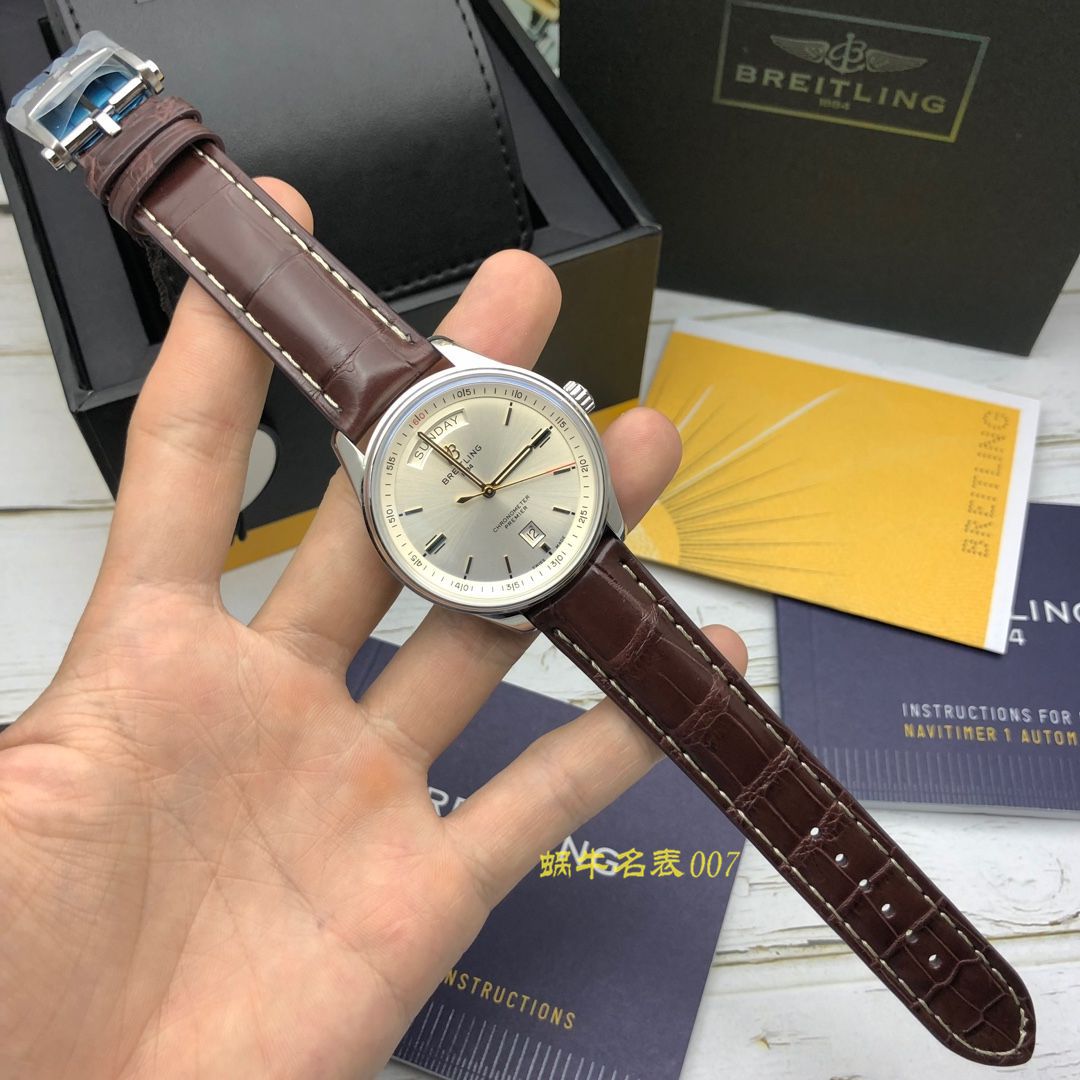   渠道原单  百年灵璞雅系列A45340211G1A1,A45340211G1P1腕表 / BL109