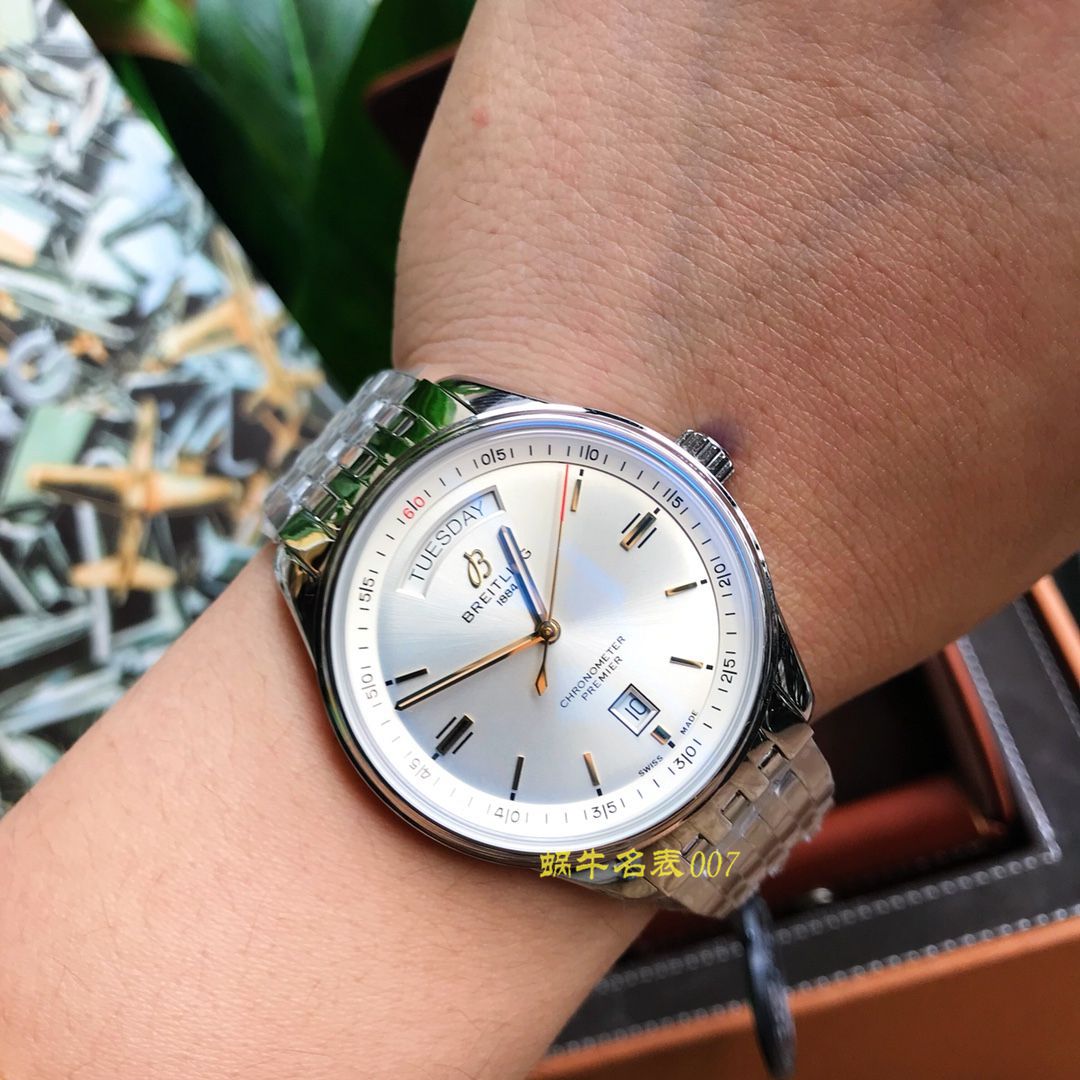   Breitling渠道原单  百年灵璞雅系列A45340241B1P1腕表 / BL110