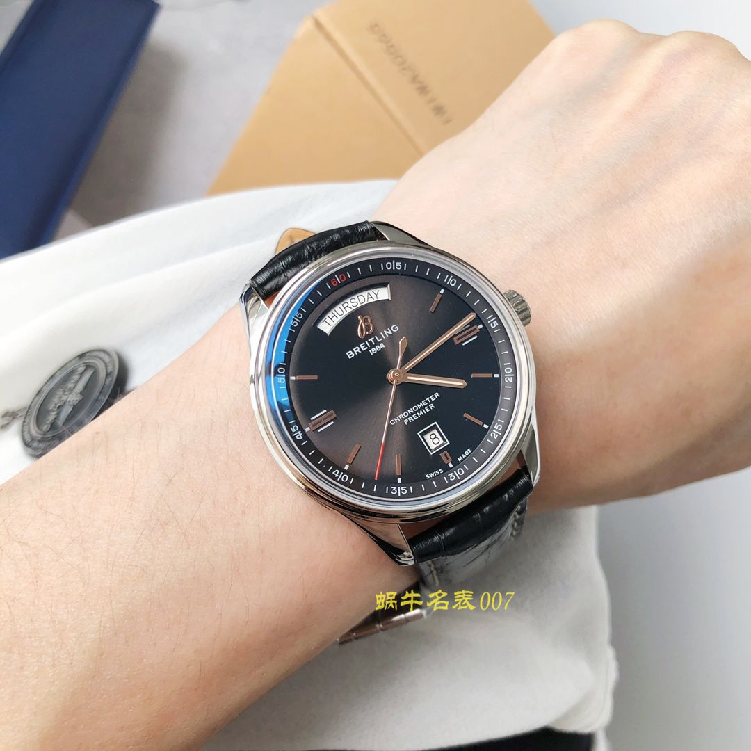   Breitling渠道原单  百年灵璞雅系列A45340241B1P1腕表 / BL110