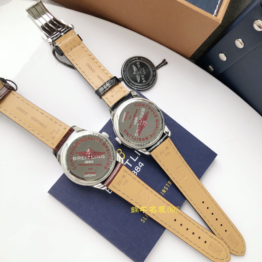   Breitling渠道原单  百年灵璞雅系列A45340241B1P1腕表 / BL110