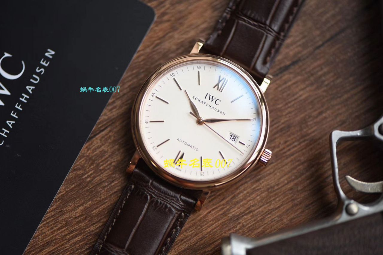 视频评测V7厂IWC表  万国表柏涛菲诺系列IW356504腕表 / WG387