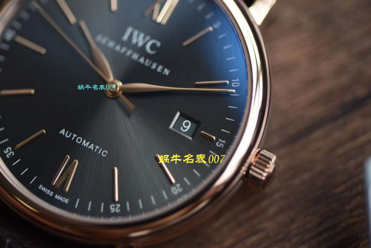 视频评测V7厂IWC表  万国表柏涛菲诺IW356511腕表 / WG388