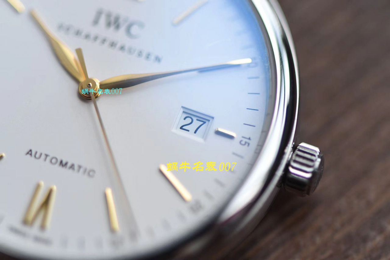 视频评测V7厂IWC表  万国表柏涛菲诺系列IW356517腕表 / WG391