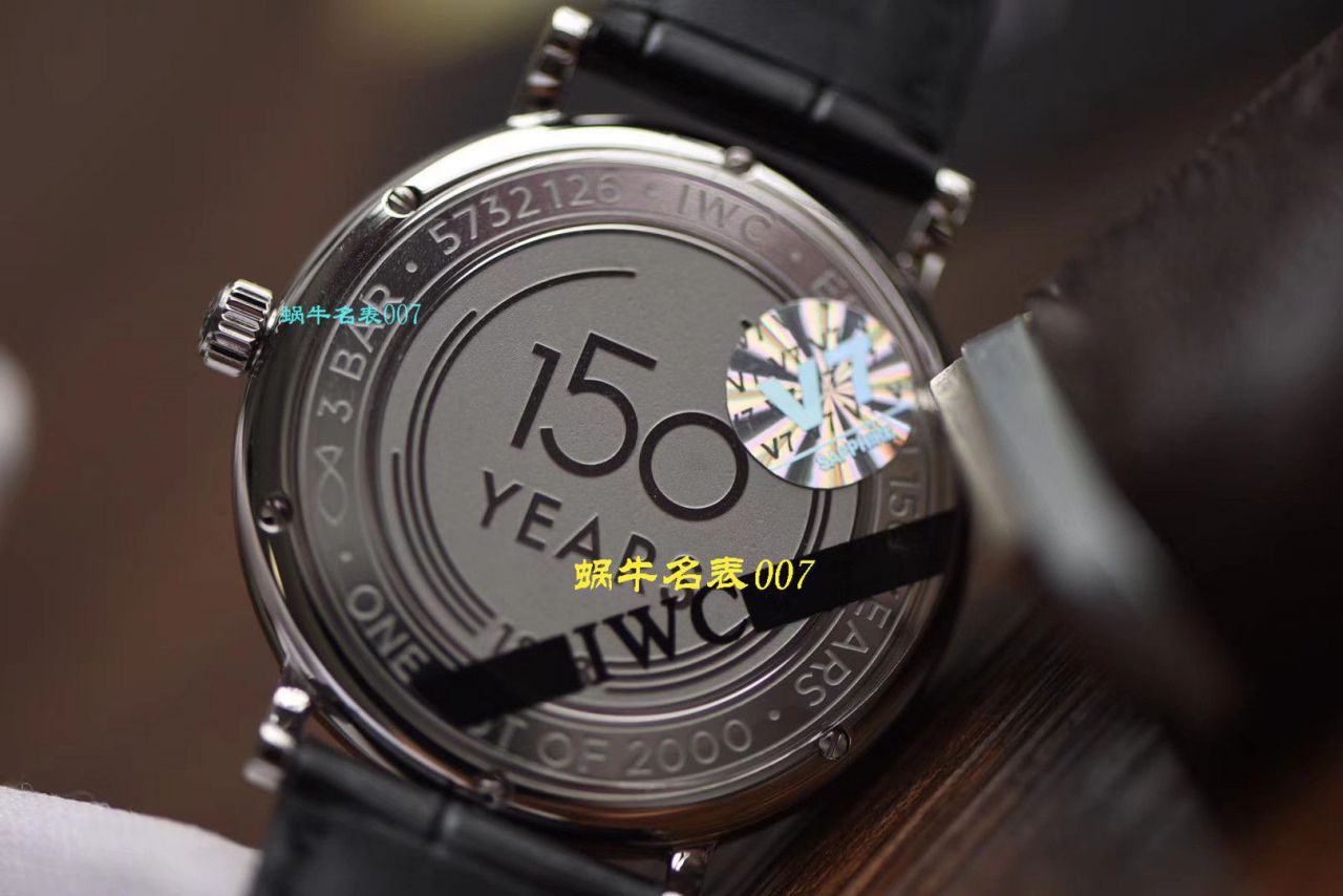 视频评测V7厂IWC表  万国波涛菲诺IW356519腕表 / WG389