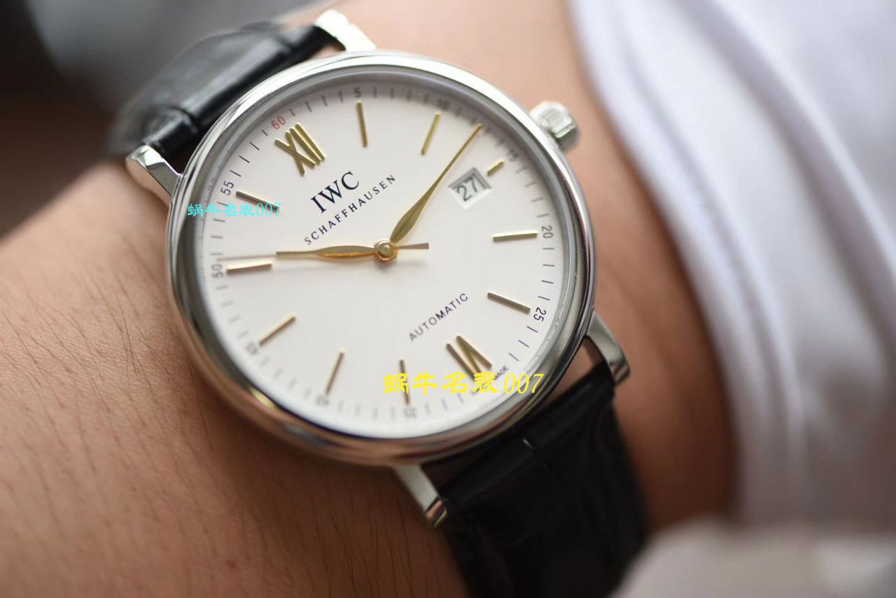 视频评测V7厂IWC表  万国表柏涛菲诺系列IW356517腕表 / WG391