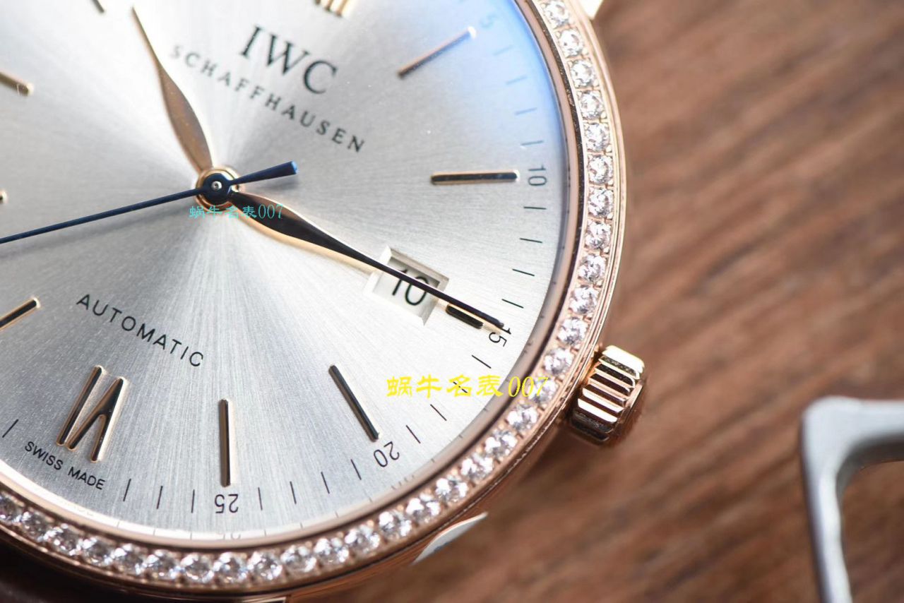 视频评测V7厂IWC表  万国表柏涛菲诺系列IW356515腕表 / WG393