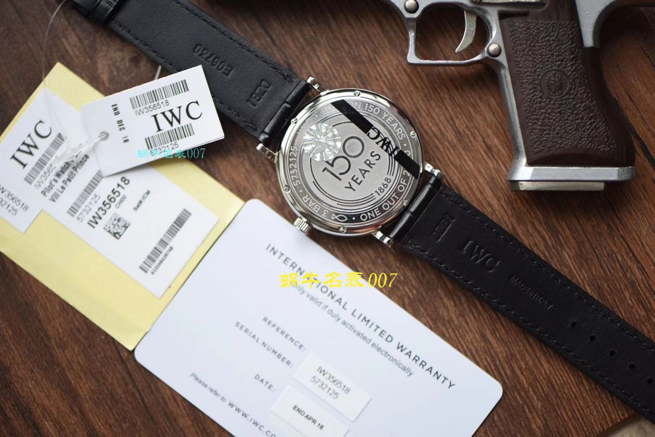 视频评测V7厂IWC表  万国表柏涛菲诺IW356512腕表 / WG397
