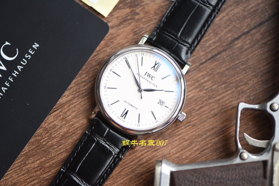 视频评测V7厂IWC  万国表柏涛菲诺系列IW356501腕表 / WG398