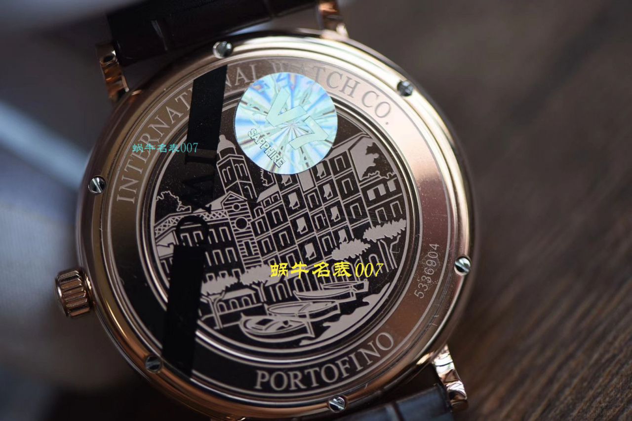 视频评测V7厂IWC表  万国表柏涛菲诺IW356516腕表 / WG396