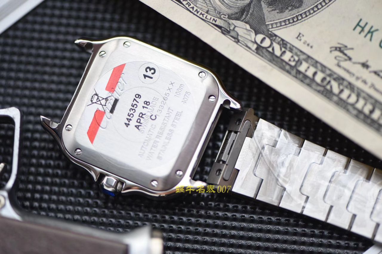   HBBv6厂卡地亚女表  卡地亚山度士WSSA0010（中号）腕表 / K228