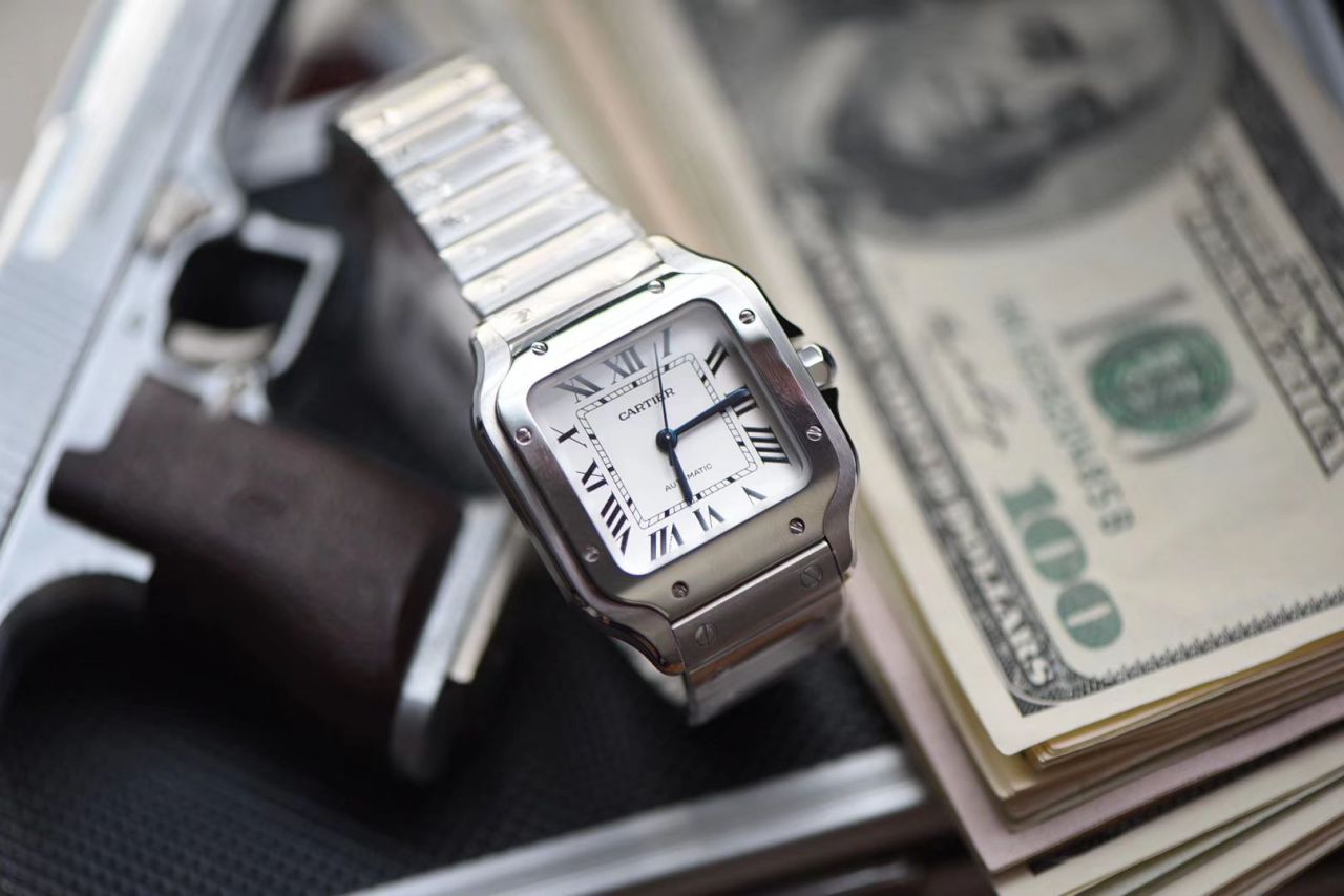 视频评测V6厂表  卡地亚山度士系列WSSA0009（大号）,WSSA0010（中号）腕表 / K226