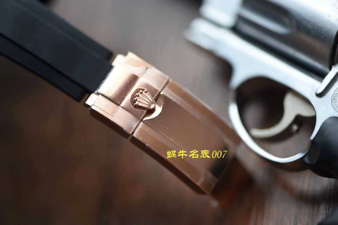 视频评测NOOB厂劳力士  N厂全新2019年最新款～迪通拿咖啡猫超级4130自动机械机芯 / R373