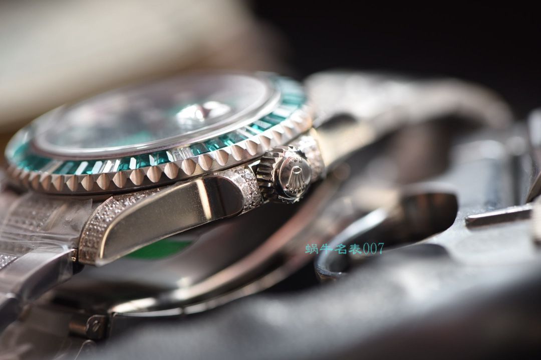   LF厂劳力士  LF帝皇定制版镶钻绿水鬼❗绿钻水鬼 / R363