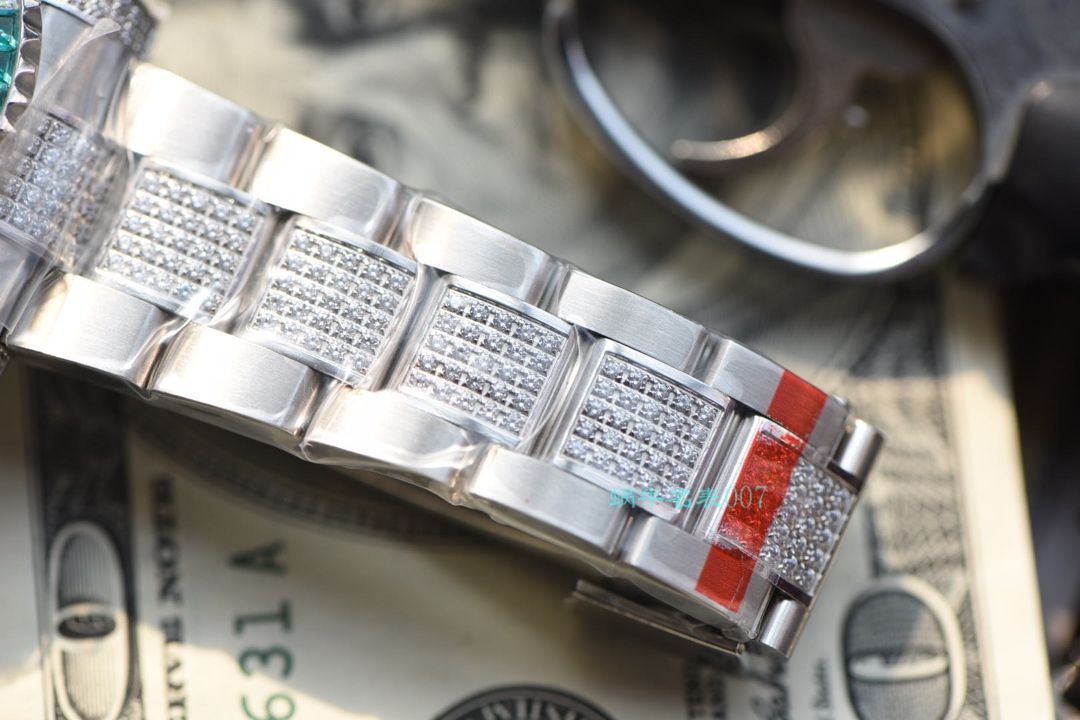   LF厂劳力士  LF帝皇定制版镶钻绿水鬼❗绿钻水鬼 / R363