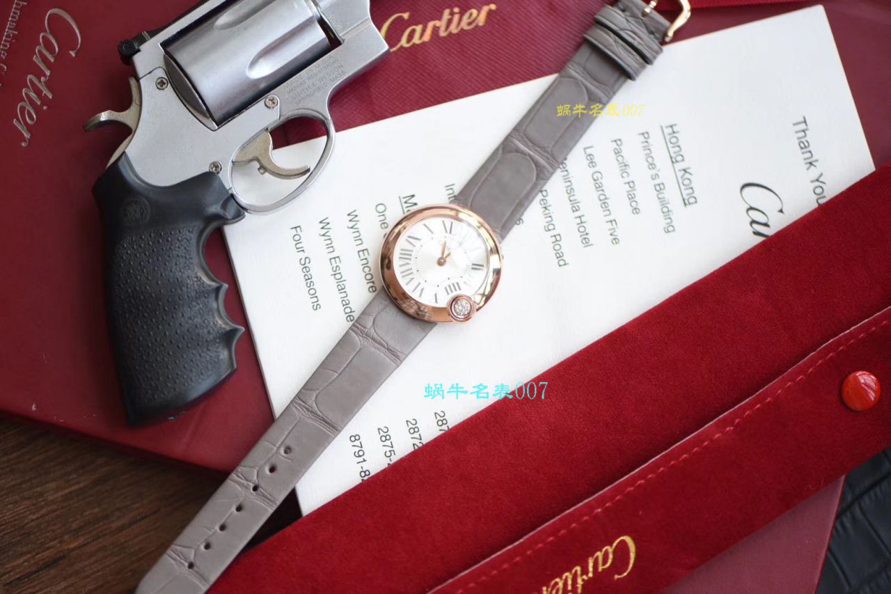   台湾厂白气球女表  卡地亚BALLON BLANC DE CARTIER系列WJBL0008腕表 / K229