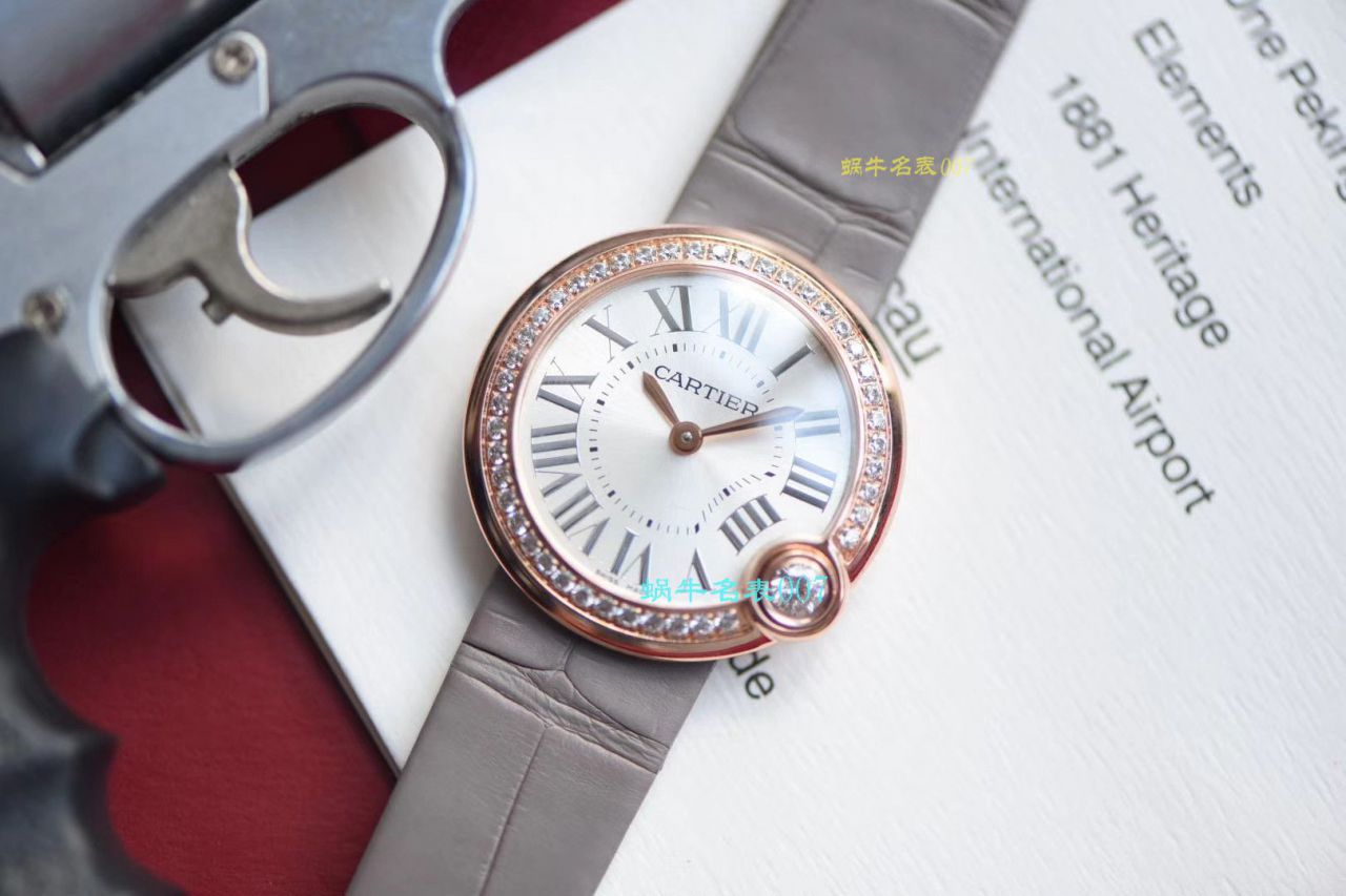   台湾厂白气球女表  卡地亚BALLON BLANC DE CARTIER系列WJBL0008腕表 / K229