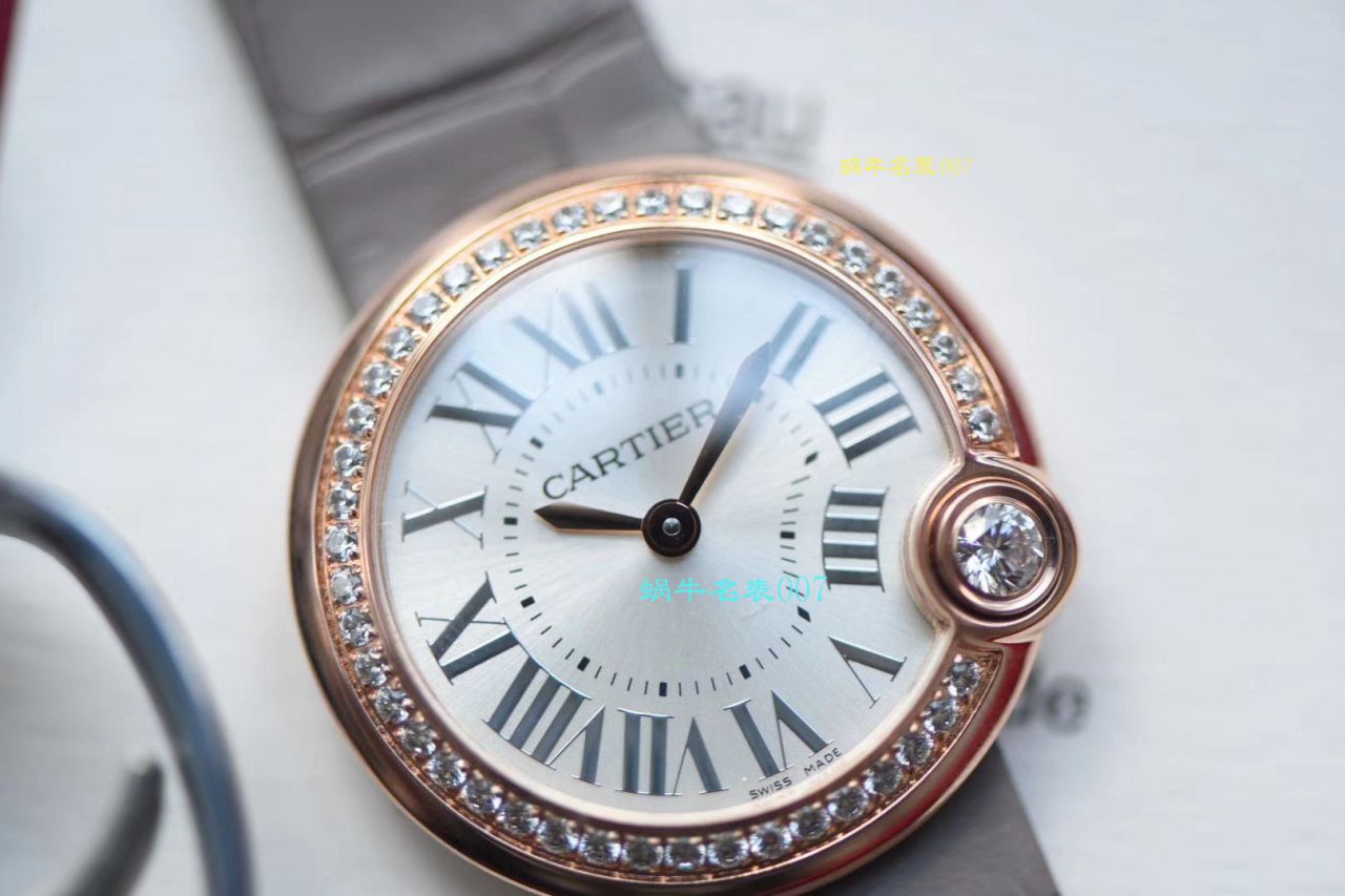   台湾厂白气球女表  卡地亚BALLON BLANC DE CARTIER系列WJBL0008腕表 / K229