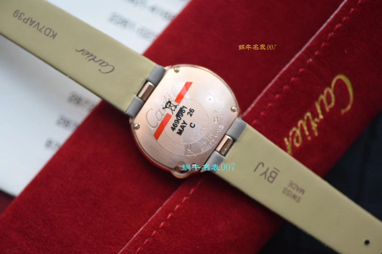   台湾厂白气球女表  卡地亚BALLON BLANC DE CARTIER系列WJBL0008腕表 / K229