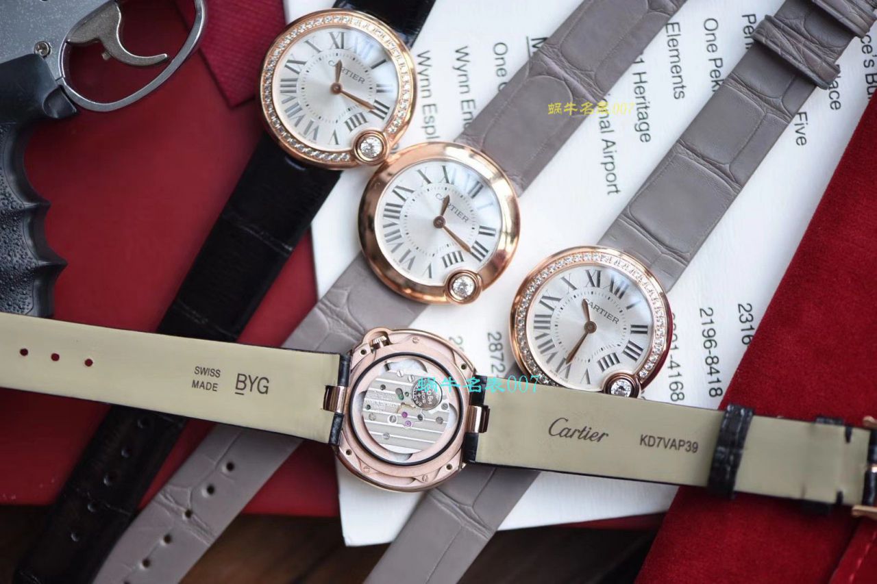   台湾厂白气球女表  卡地亚BALLON BLANC DE CARTIER系列WJBL0008腕表 / K229