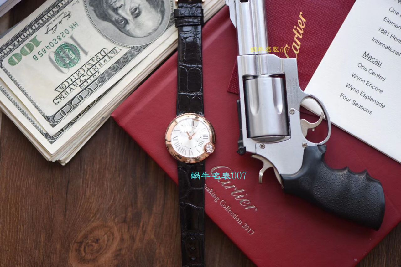   台湾厂白气球女表  卡地亚BALLON BLANC DE CARTIER系列WJBL0008腕表 / K229