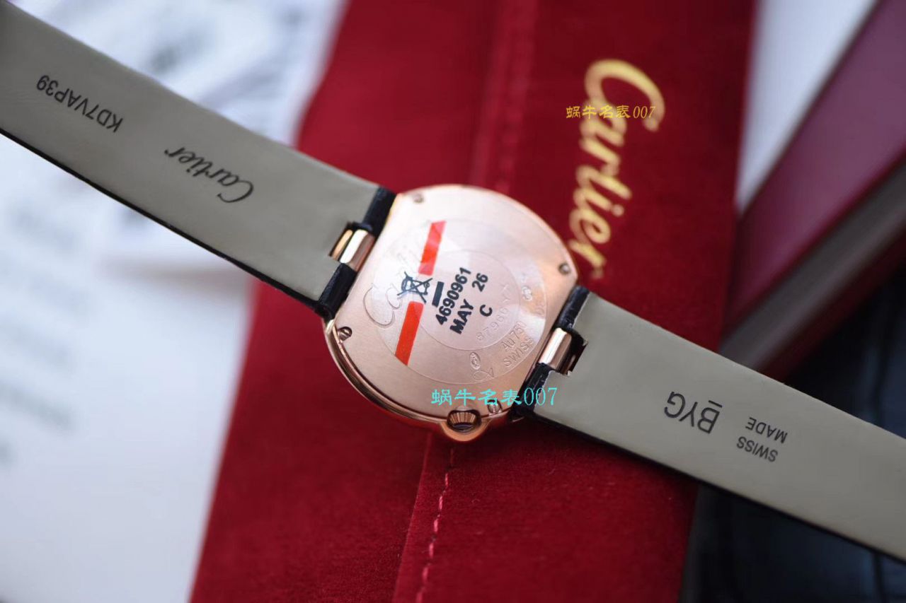   台湾厂白气球女表  卡地亚BALLON BLANC DE CARTIER系列WJBL0008腕表 / K229