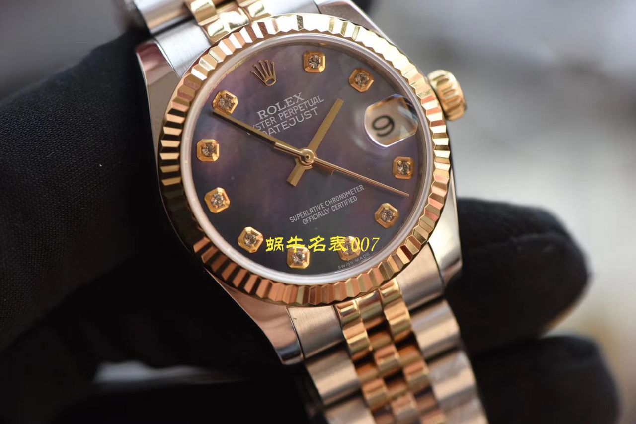   台湾厂劳力士女士手表  Rolex劳力士DateJust日志型系列31/36mm男女装均有 / R372