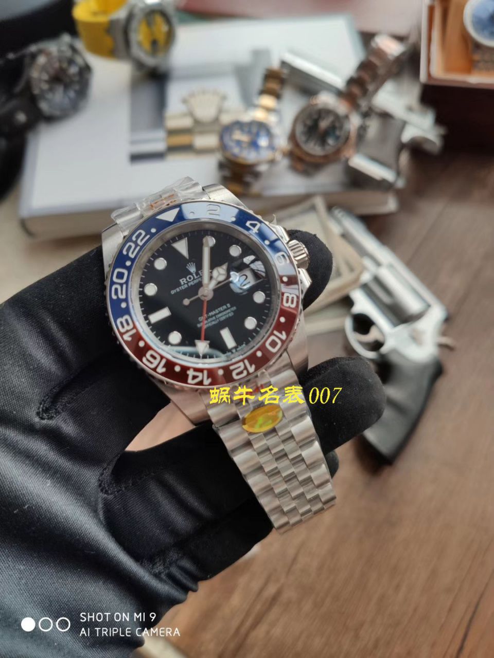   NOOB厂Rolex  劳力士格林尼治型II系列126710BLRO-0001腕表 / R378