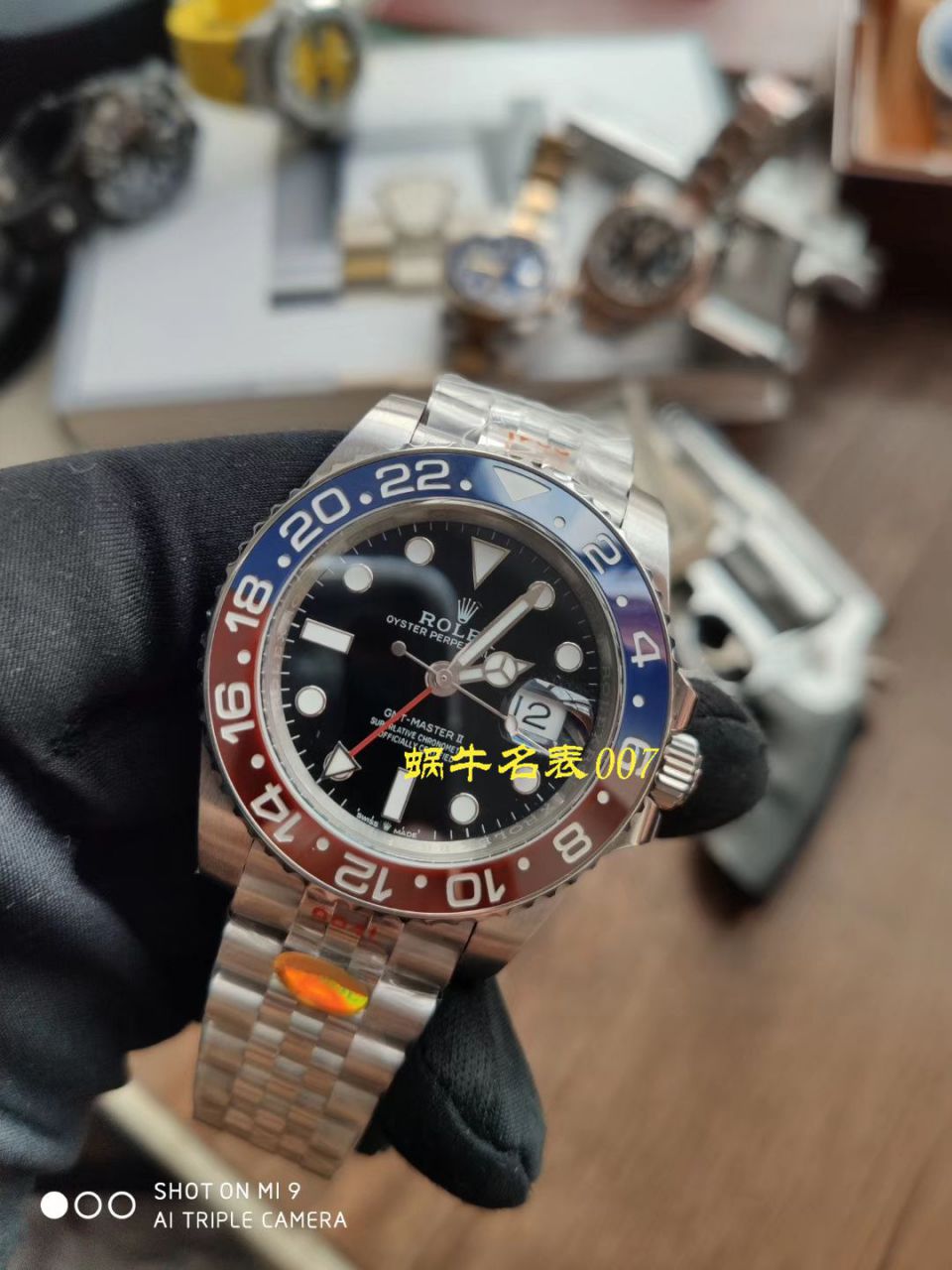   NOOB厂Rolex  劳力士格林尼治型II系列126710BLRO-0001腕表 / R378