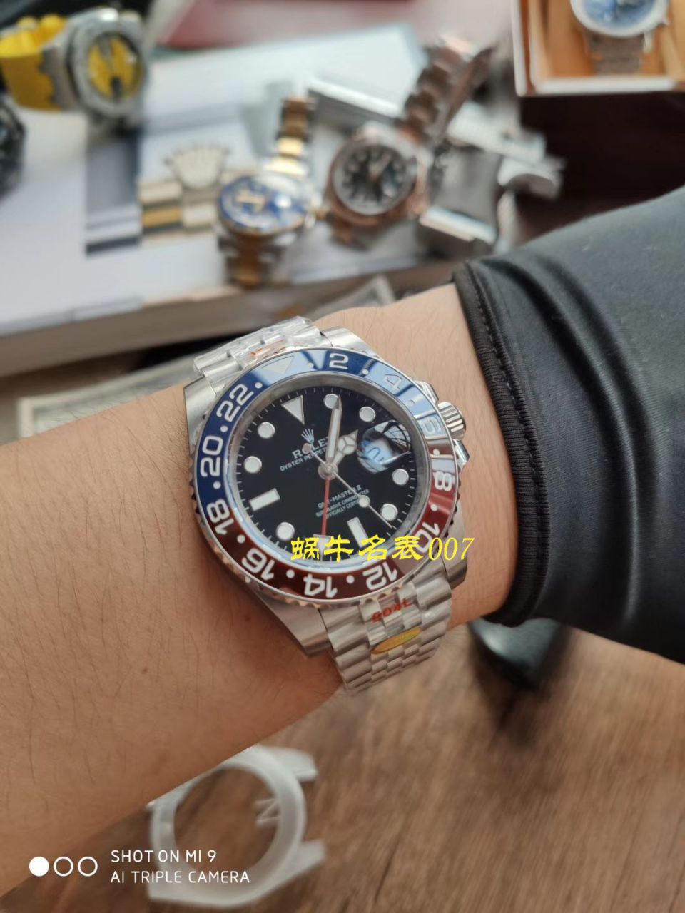   NOOB厂Rolex  劳力士格林尼治型II系列126710BLRO-0001腕表 / R378