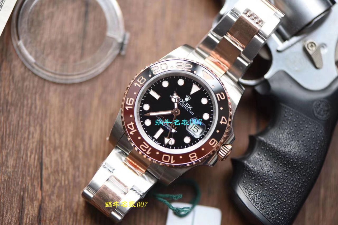   DJ厂Rolex  劳力士格林尼治型IIGMT系列m126711chnr-0002腕表 / R379