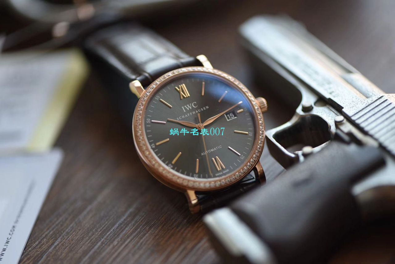 视频评测V7厂IWC表  万国表柏涛菲诺IW356516腕表 / WG396