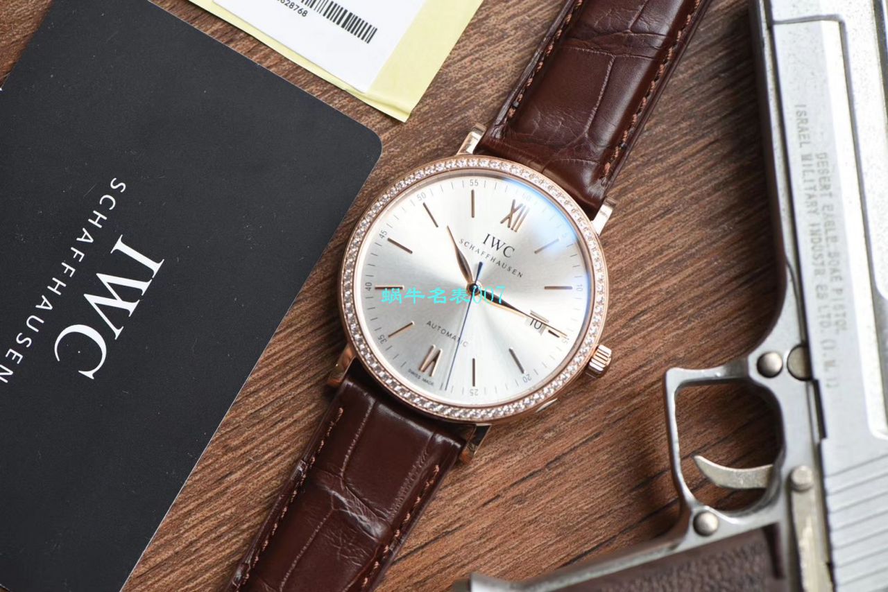 视频评测V7厂IWC表  万国表柏涛菲诺系列IW356515腕表 / WG393