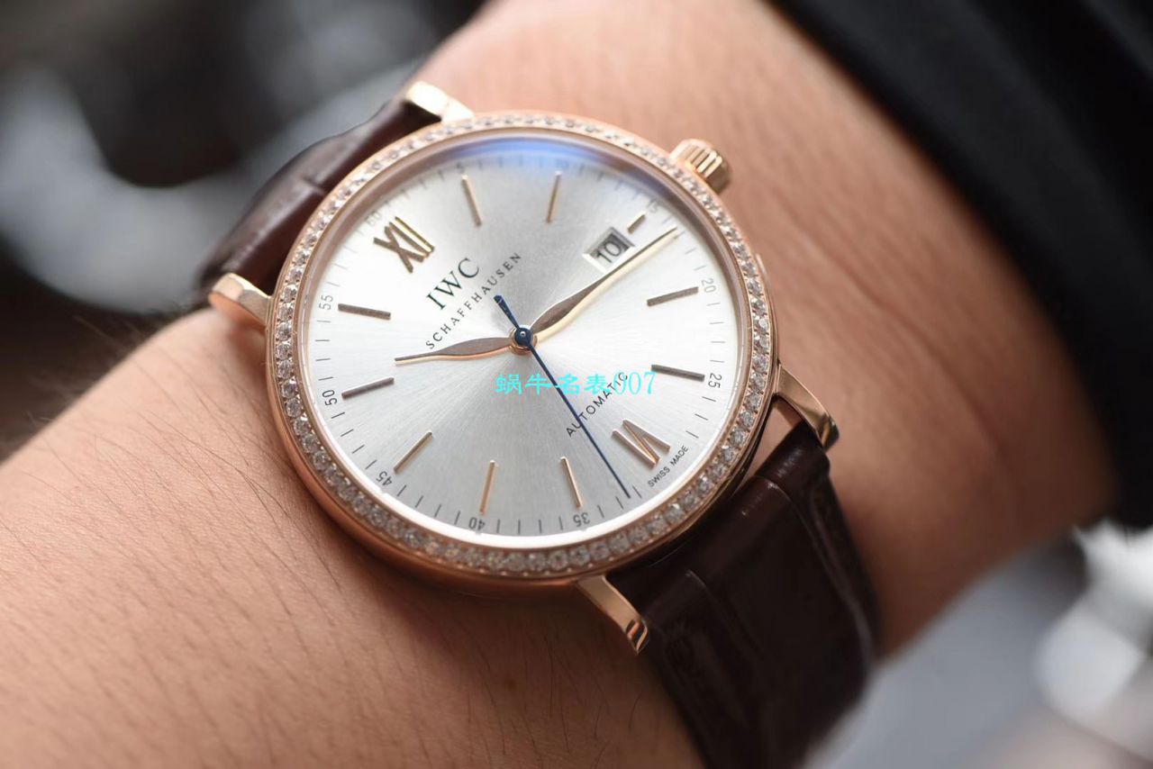 视频评测V7厂IWC表  万国表柏涛菲诺系列IW356515腕表 / WG393