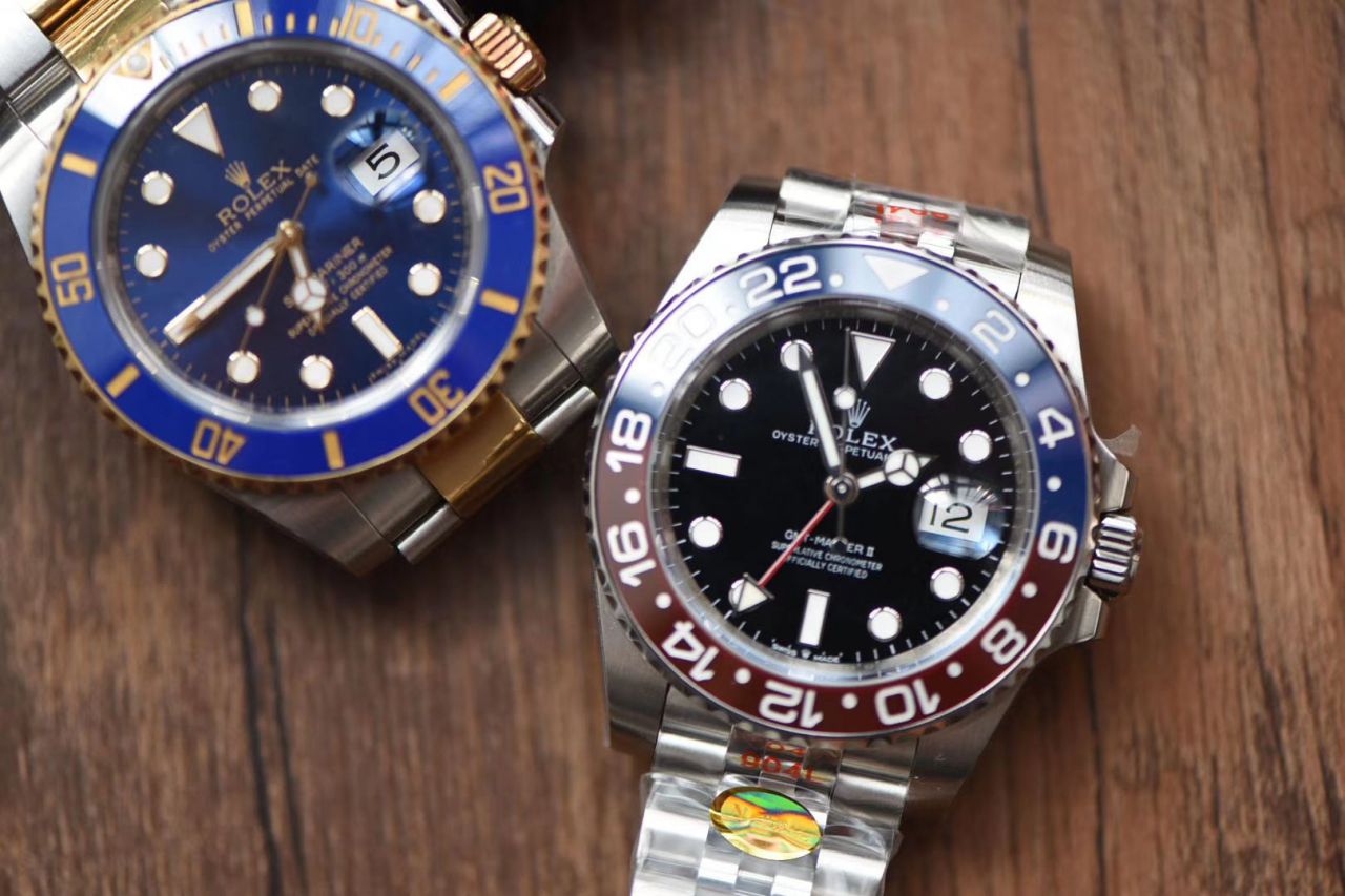   NOOB厂Rolex  劳力士格林尼治型II系列126710BLRO-0001腕表 / R378